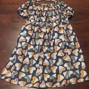 Multicolored Traditional African Print Dress